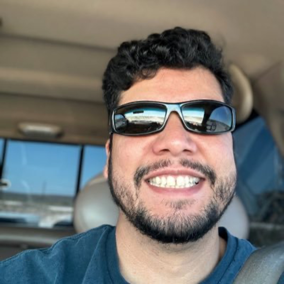Gustavo Cadena smiling